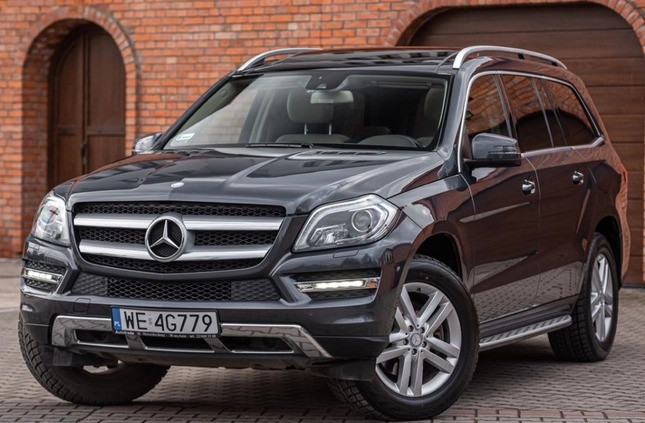 Mercedes-Benz GL cena 99000 przebieg: 275000, rok produkcji 2013 z Warszawa małe 781